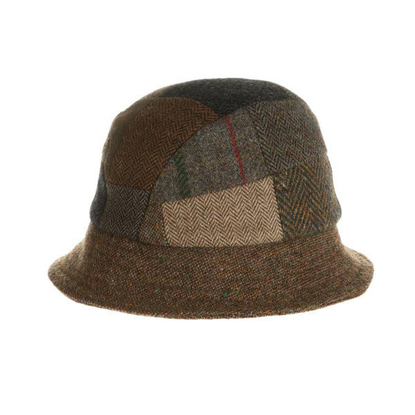Hanna Hats Eske Patchwork Irish Tweed Hat - Irish Handmade Gifts