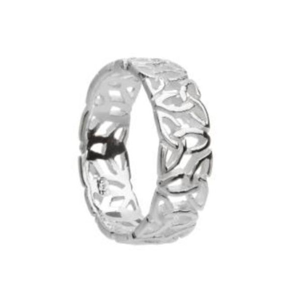 Sterling Silver Trinity Knotwork Ring