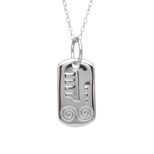 July Silver Celtic Astrology Pendant