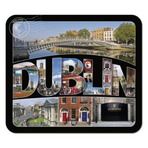 Dublin Text coaster