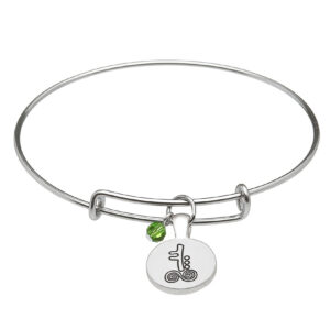 SILVER PLATE MAY ASTROLOGY BANGLE