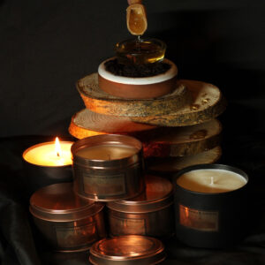 Dark Honey & Tobacco Candle