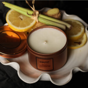 Lemongrass & Ginger Scented Candle